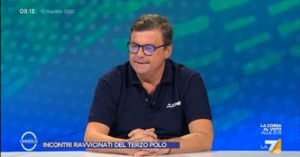 Copertina di Azione-Iv, Calenda a La7: “Sulle questioni di fondo accordo con Renzi raggiunto. Premesse per chiudere ma il diavolo è sempre nei dettagli”