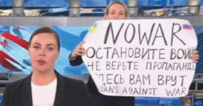 Nuovo fermo per Ovsyannikova, la giornalista russa “anti-guerra”