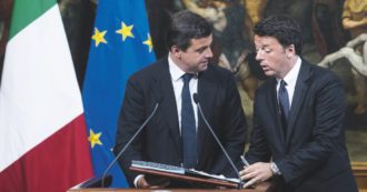 Copertina di Calenda e Renzi oggi sposi. Bonino umilia Carlo: “È un truffaldino”