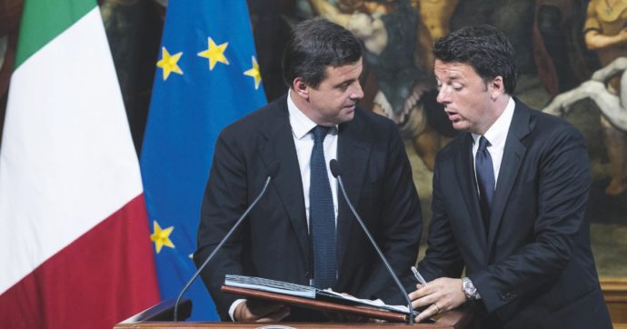 Copertina di Calenda e Renzi oggi sposi. Bonino umilia Carlo: “È un truffaldino”
