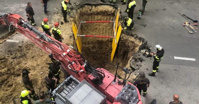 Roma, è salvo l’uomo sepolto mentre scavava un tunnel abusivo. Arrestati due presunti complici della “banda del buco”