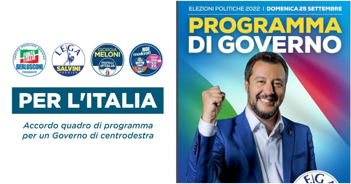 Reddito di cittadinanza? Da ‘riformare’ non ‘sostituire’: tutte le differenze tra il programma della Lega e quello del centrodestra. E il ‘sostegno all’Ucraina’ sparisce