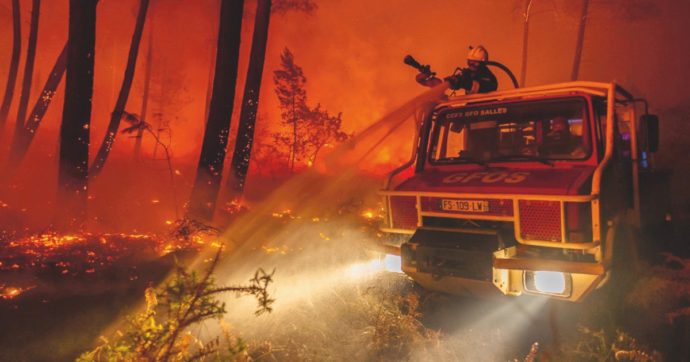 Gli ultra-ricchi in volo sulle fiamme in Gironda