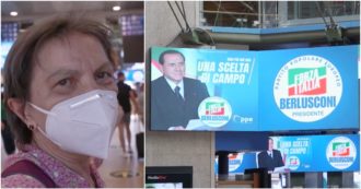 Copertina di A Milano Berlusconi e l’inno di Forza Italia in loop sugli schermi della stazione: “Sembra di essere negli anni 90. Non se ne può più”
