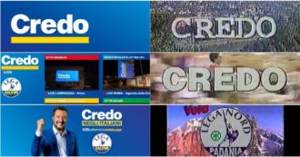 Copertina di Il “Credo” di Salvini, nuovo slogan? No, è la copia (non “Padana”) dello spot della Lega Nord alle regionali del 2000