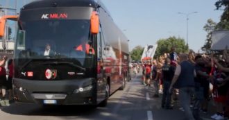 Copertina di Delirio Milan per la prima di campionato dei rossoneri a San Siro. Le voci dei tanti tifosi prima del match di campionato con l’Udinese