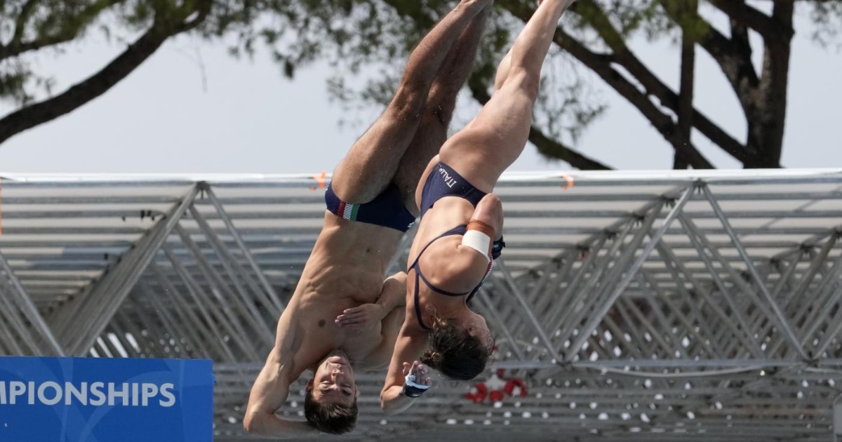 Europei nuoto 2022, tuffi: bronzo azzurro nel sincro misto 10 metri