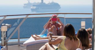 Copertina di Livorno contro i pullman dei crocieristi. Ma l’importante è mungere i turisti