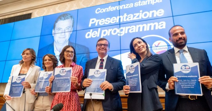 Italia viva-Azione, il programma per le elezioni politiche 2022: scarica il pdf