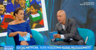 Copertina di Estate in diretta, Gianluca Semprini e il messaggio di un hater mentre è in onda: “Ha insultato i miei figli e scritto volgarità”