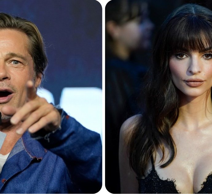 Brad Pitt dimentica Angelina Jolie con Emily Ratajkowski: l’attore e la top model si starebbero frequentando