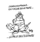 Copertina di La vignetta di Vauro