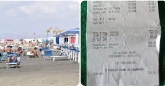 Copertina di Fregene, 753 euro per un aperitivo: “25 a testa per il coperto”. Il locale: “Hanno chiesto il refill”