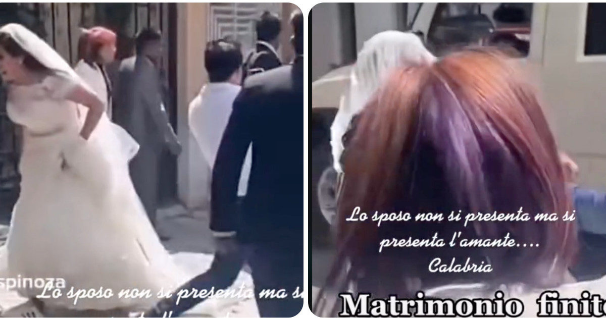 “Matrimonio finisce male”, il video è virale ma puzza di fake. Il motivo