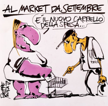 Copertina di La vignetta di Mora