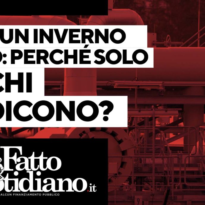 Economia, sarà un inverno duro: perché pochi lo dicono? La diretta con Peter Gomez