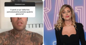 Copertina di Fedez e il video sul precipizio: “Non sono pentito”, ma la mamma di Chiara Ferragni non approva