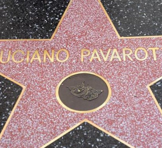 Luciano Pavarotti celebrato nella Walk Of Fame di Los Angeles, la figlia Cristina: “Provo un senso di vertigine”