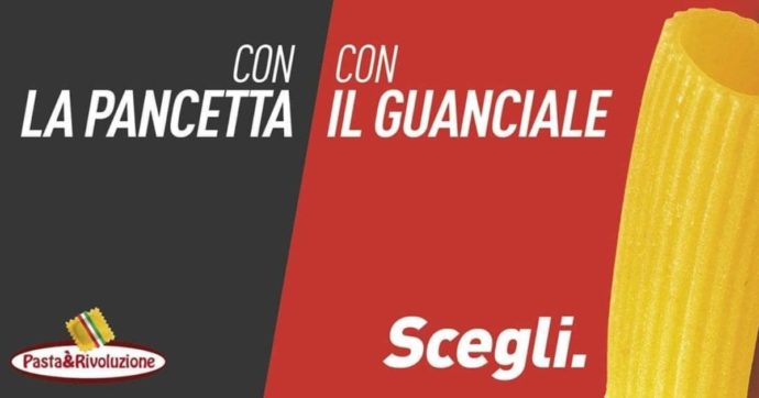 “Guanciale o Pancetta? Scegli” La parodia dei manifesti Pd. E Letta risponde: “Guanciale tutta la vita”. Ironia di Calenda e Salvini