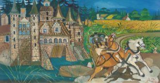 Copertina di Gli autoritratti di Ligabue sono una pagina di diario della sua psiche