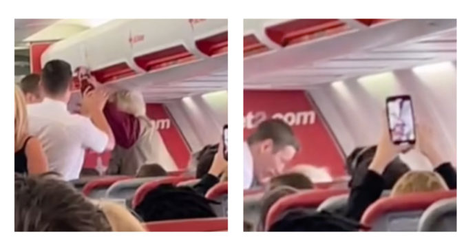 Le tolgono il gin tonic durante il volo: 70enne prende a schiaffi l’assistente di volo. Panico a bordo