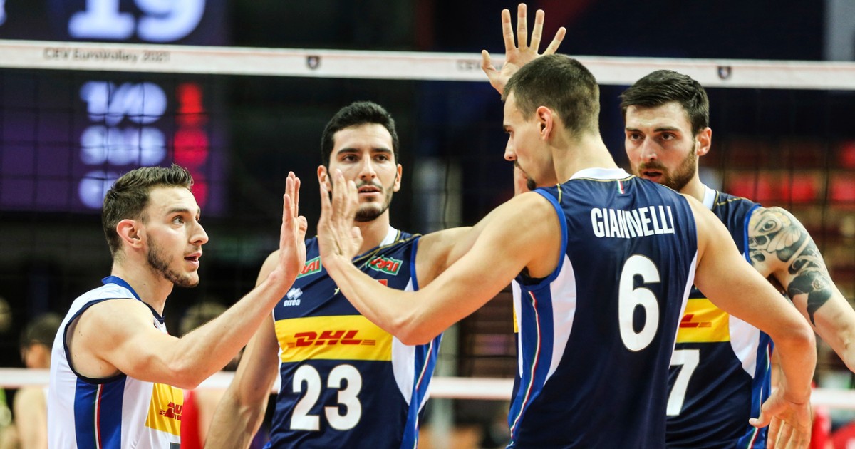 Italy defeated Canada 3-0 in the first match of the Volleyball World Cup.  Now challenge Turkey for top spot in the group