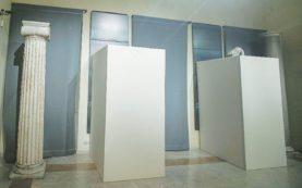 Copertina di Le statue coperte e l’indiziato alla Farnesina