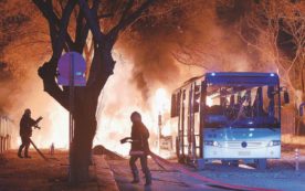 Copertina di Bomba contro l’esercito. Ankara accusa il Pkk