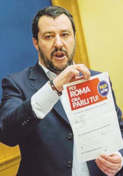 Copertina di Tra i gazebo vince Marchini, Salvini vuole le primarie