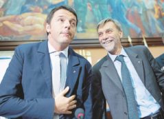 Copertina di Delrio in guerra coi corrotti ma Renzi rilancia il Ponte