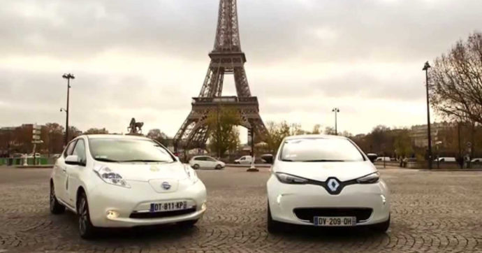 Auto elettriche, in Francia si studia un piano per canone da 100 euro al mese