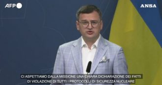 Missione Aiea a Zaporizhzhia , il ministro ucraino Kuleba: “È la più difficile nella storia dell’agenzia”