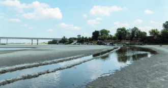 Copertina di Non è più a secco, ma il flusso del Po rimane dimezzato