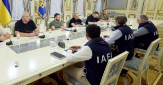 Copertina di “L’Aiea resta a Zaporizhzhia”. La Ue blocca i visti per i russi