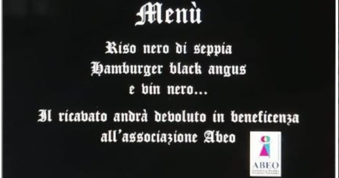 Verona, festa “al nero di seppia”. Bufera sulla cena con raccolta fondi per l’associazione Abeo: “Usato nostro logo senza permesso”
