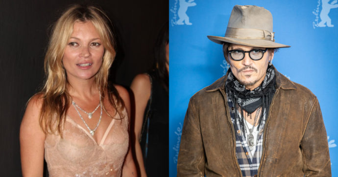 Kate Moss: “Johnny Depp ha tirato fuori i diamanti dalla fessura del cul*. Sono i primi che ho posseduto”