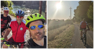 Copertina di 290 km in bicicletta per la ricerca neuro-oncologica pediatrica: la storia di Guido e di altri papà