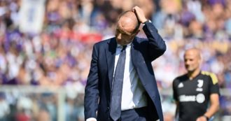 Copertina di La Juve dominata dalla Fiorentina, Allegri: “Desideravo che la partita finisse…”