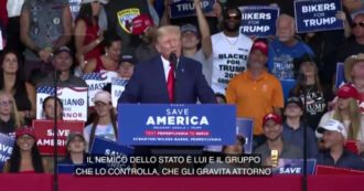 Copertina di Stati Uniti, Trump attacca Biden: “Lui e il gruppo che lo controlla sono i veri nemici dello Stato”