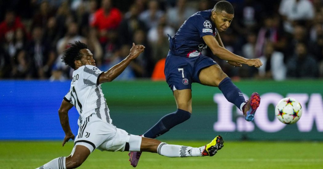 Champions League, la Juventus piegata da Mbappè in un tempo: il Psg vince 2-1