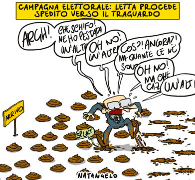 Copertina di La vignetta di Natangelo