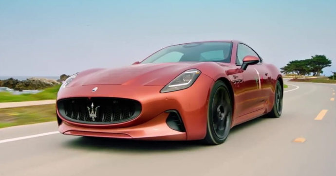 Maserati GranTurismo Folgore, il battesimo in California – VIDEO