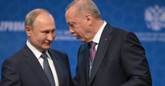 Copertina di Putin sceglie Erdoğan come grande mediatore: ‘Da lui ci aspettiamo opzioni di pace’. E prova a rendere la Turchia nuovo hub del gas europeo