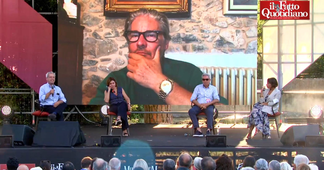 “Tv di guerra e di elezioni”, rivedi il dibattito alla Festa del Fatto con Berlinguer, Del Debbio, Mentana e Padellaro condotto da Oliva