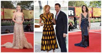 Copertina di Venezia 79, duello all’ultimo look sul red carpet: promossi e bocciati, le pagelle – FOTO