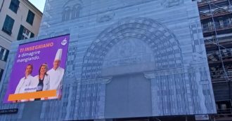 Copertina di Una pubblicità sul duomo di Genova mi ha fatto riflettere sulla parola tradimento