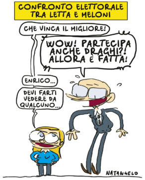 Copertina di La vignetta di Natangelo