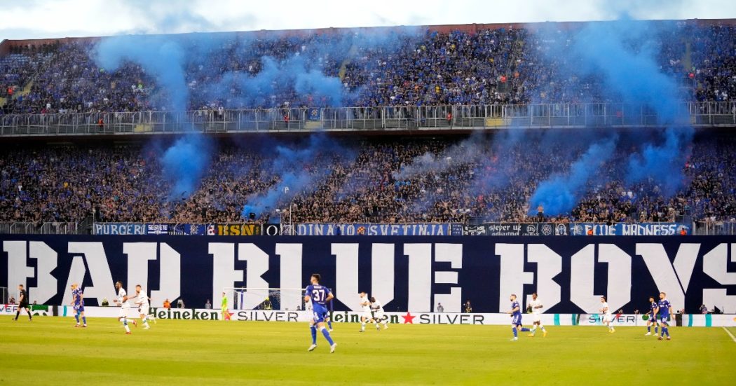 Milan-Dinamo Zagaria: fermati 36 ultras croati, 23 denunciati. Uno di loro trovato con 7 coltelli