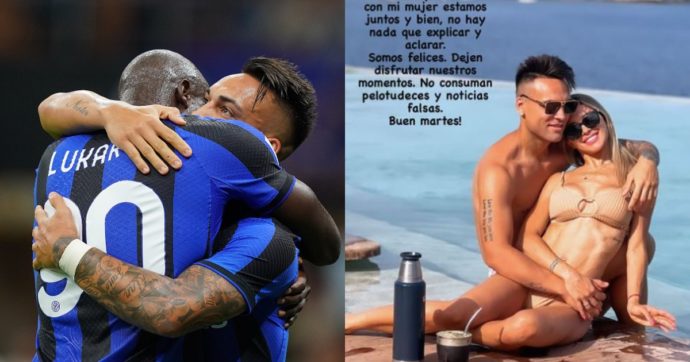 Così è nata la bufala della relazione tra Lautaro Martinez e Lukaku. L’attaccante dell’Inter: “Perché inventate storie?”