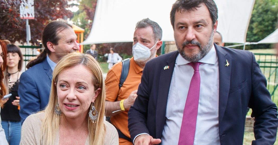 Giorgia Meloni ribatte alle critiche dell’alleato Matteo Salvini: “Sempre più polemico con me che con gli avversari”